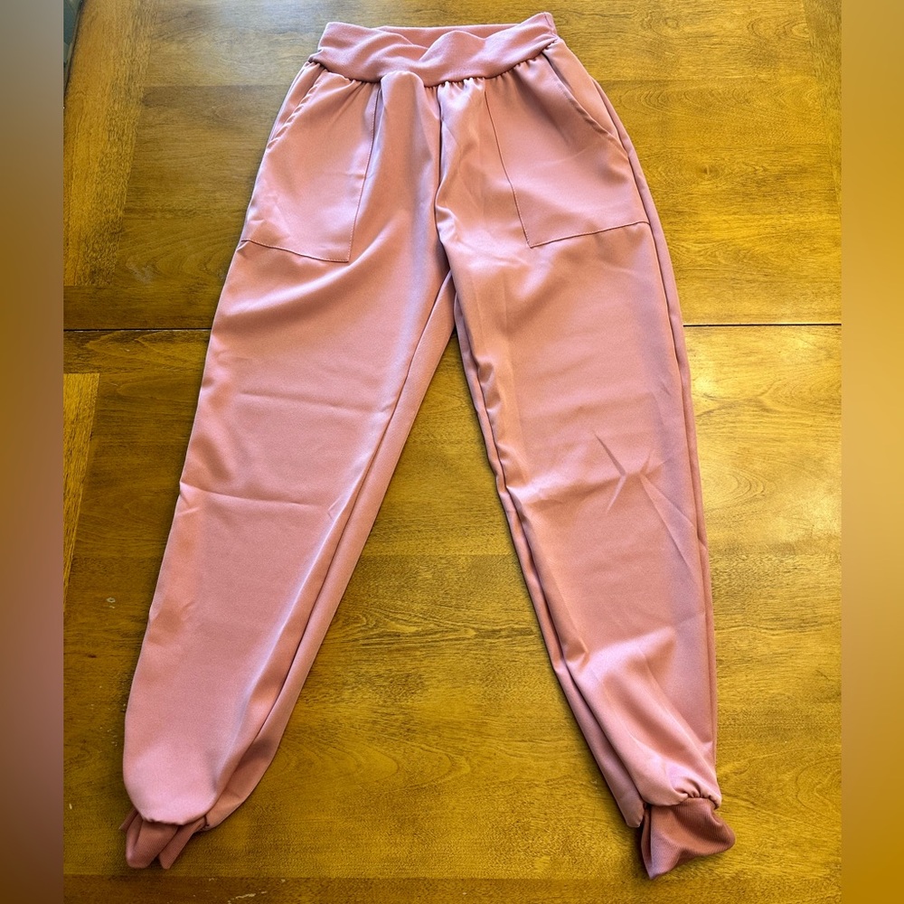 Pink joggers